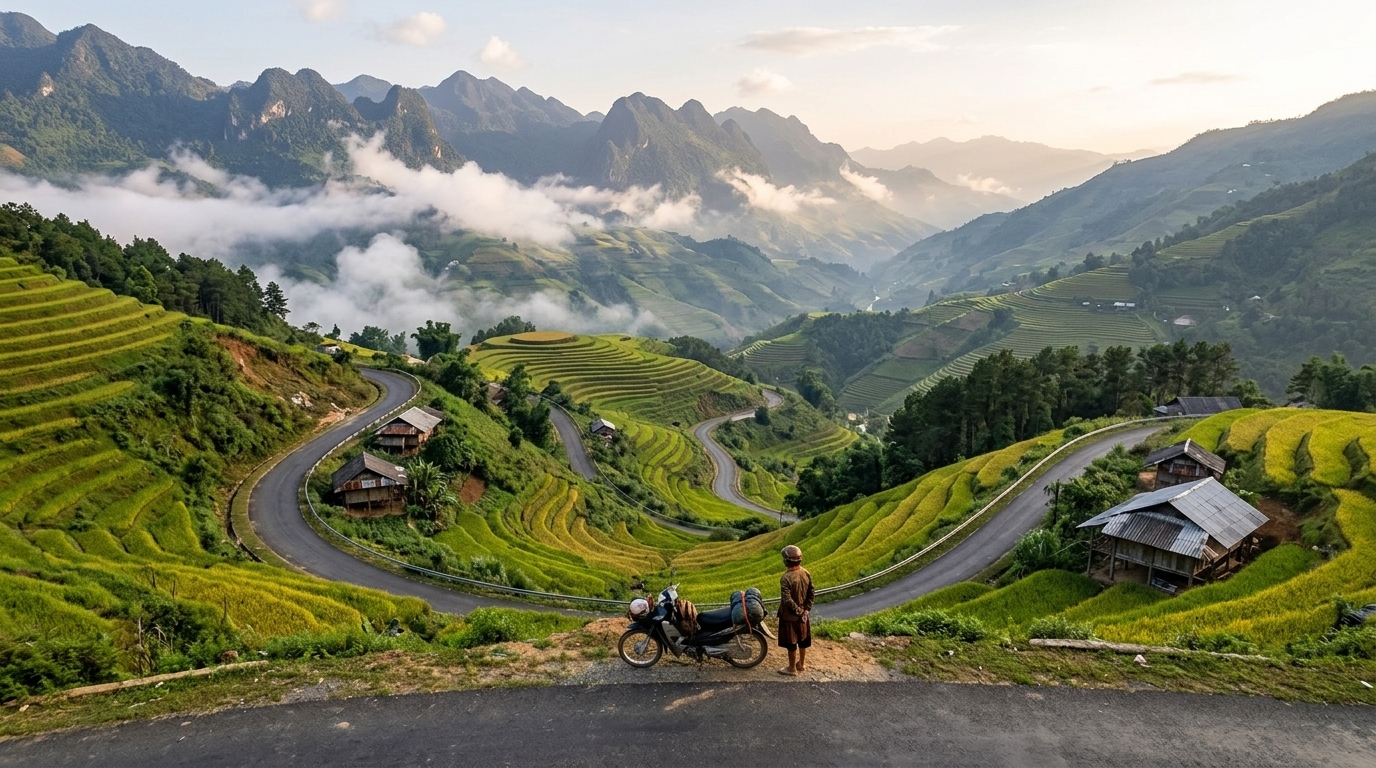 Ha Giang Loop Best Time: Buckwheat Flowers, Rice Terraces