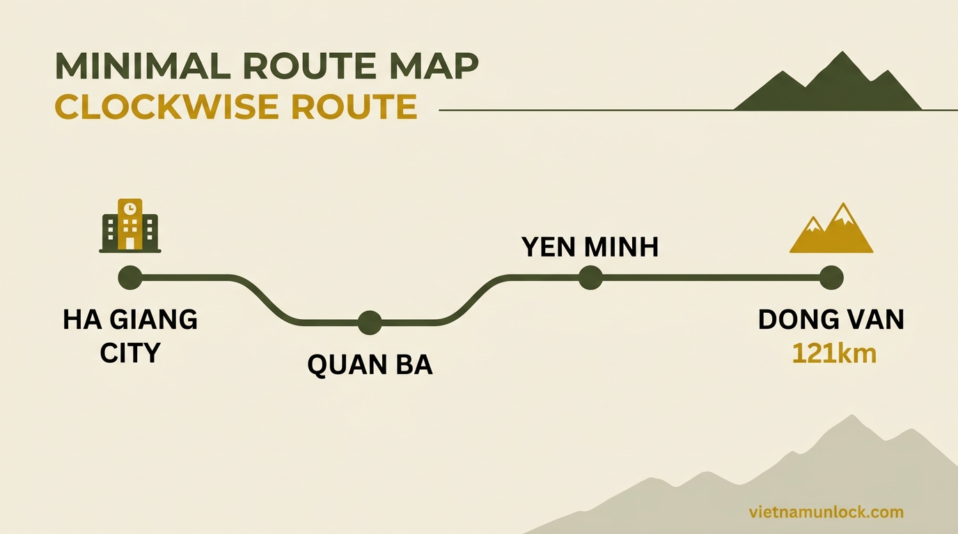 where dong van sits on the loop ha giang — vietnam unlock