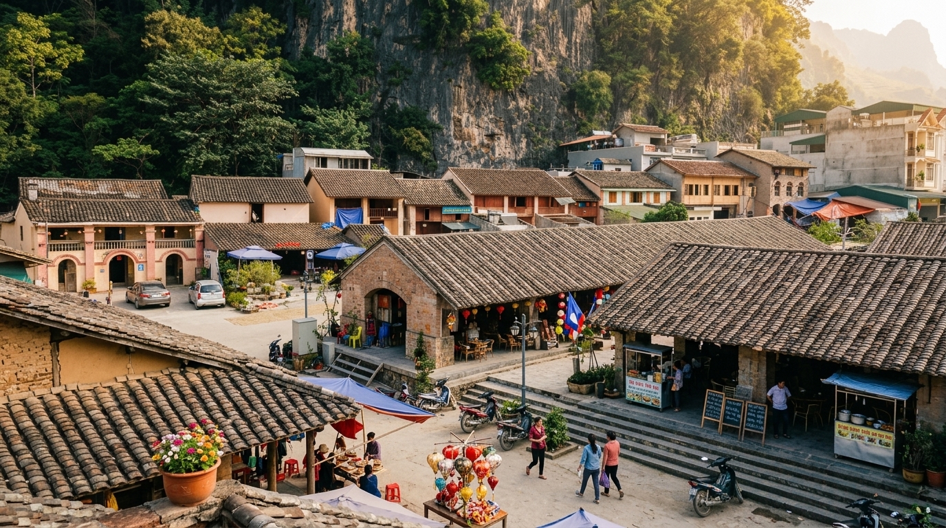 the old town and why there's an entry fee ha giang — vietnam unlock