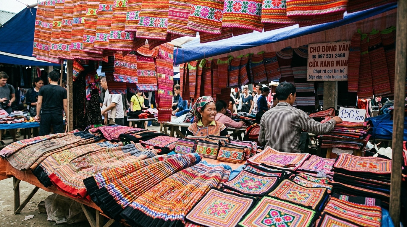 the sunday market ha giang — vietnam unlock