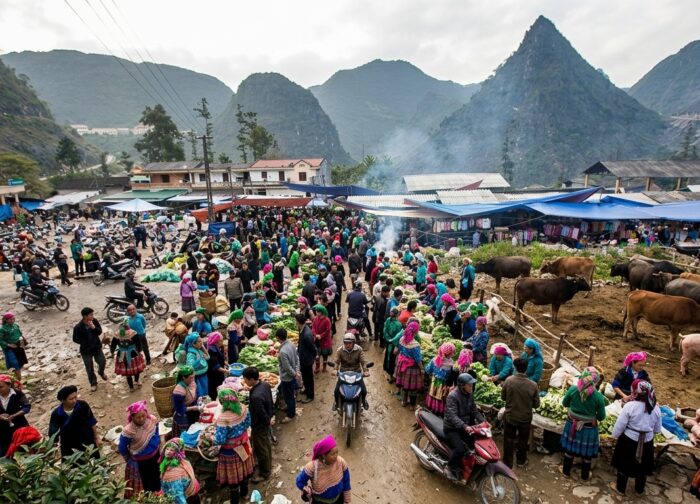 Meo Vac Sunday Market: Getting There Without a Tour