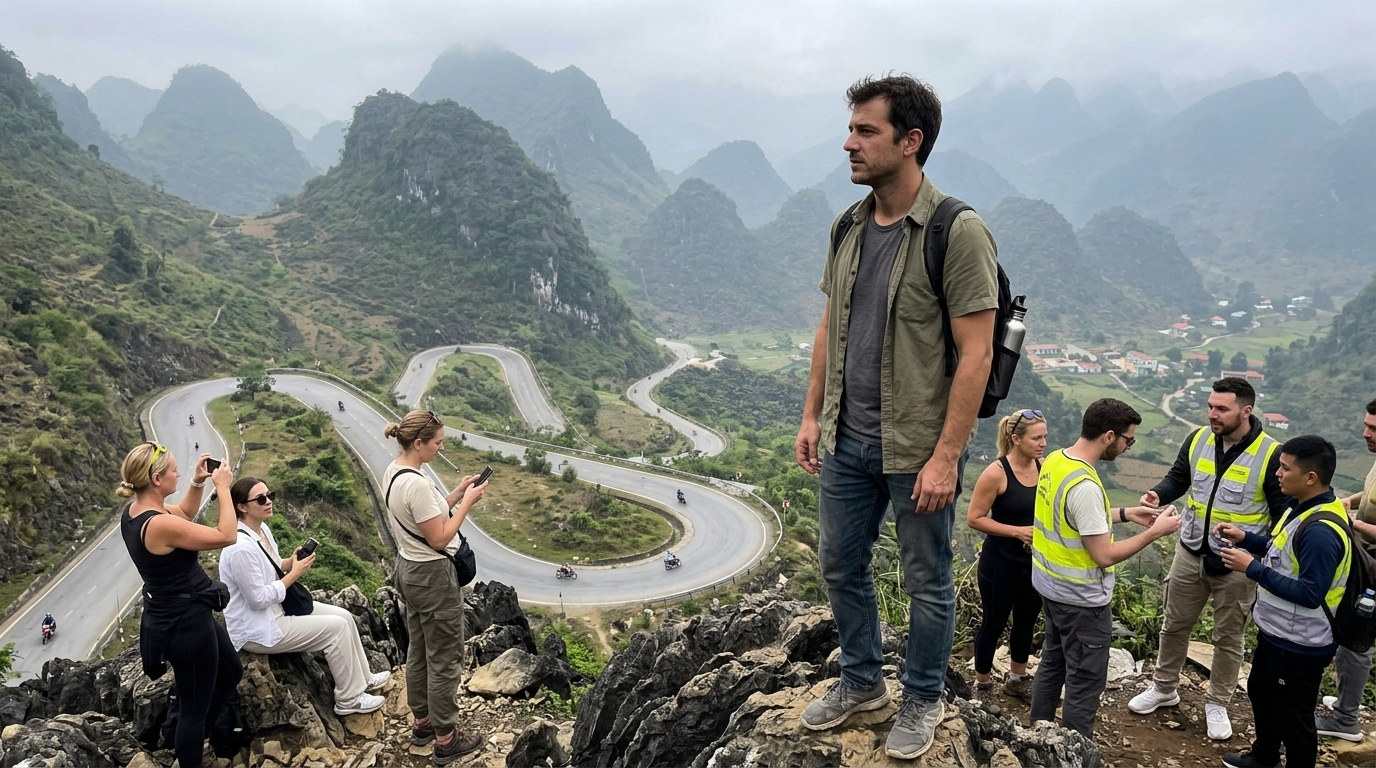 what the road actually feels like ha giang — vietnam unlock