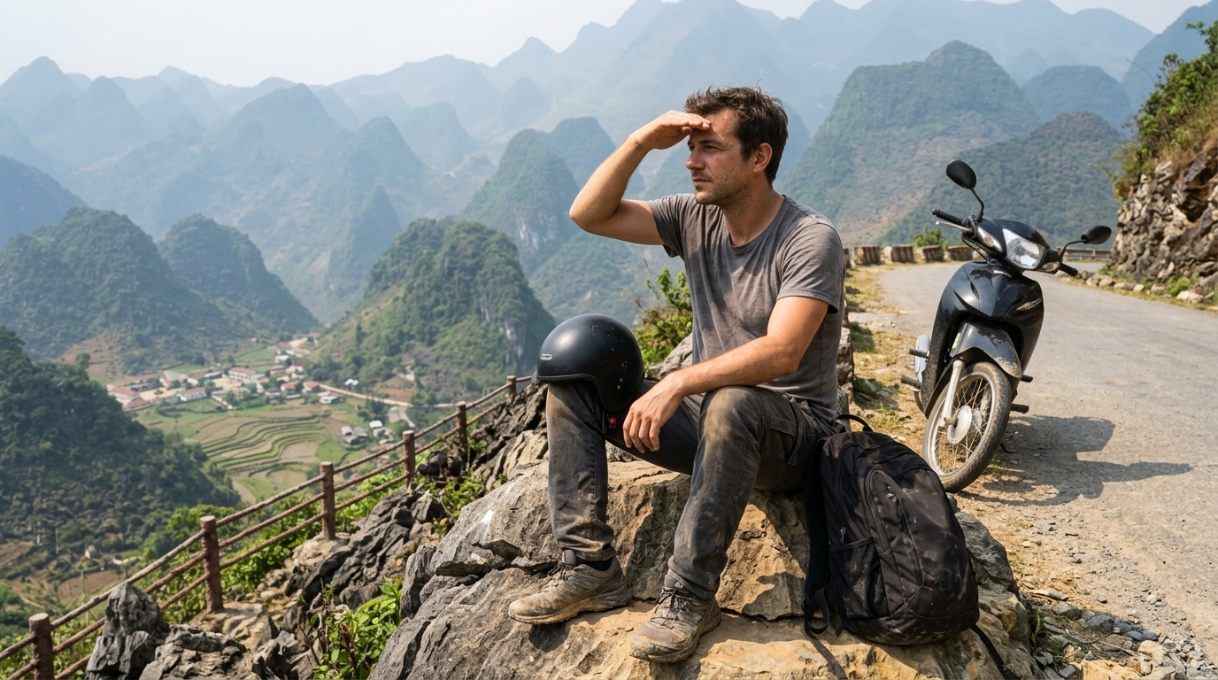 first aid — think about what you're far from ha giang — vietnam unlock