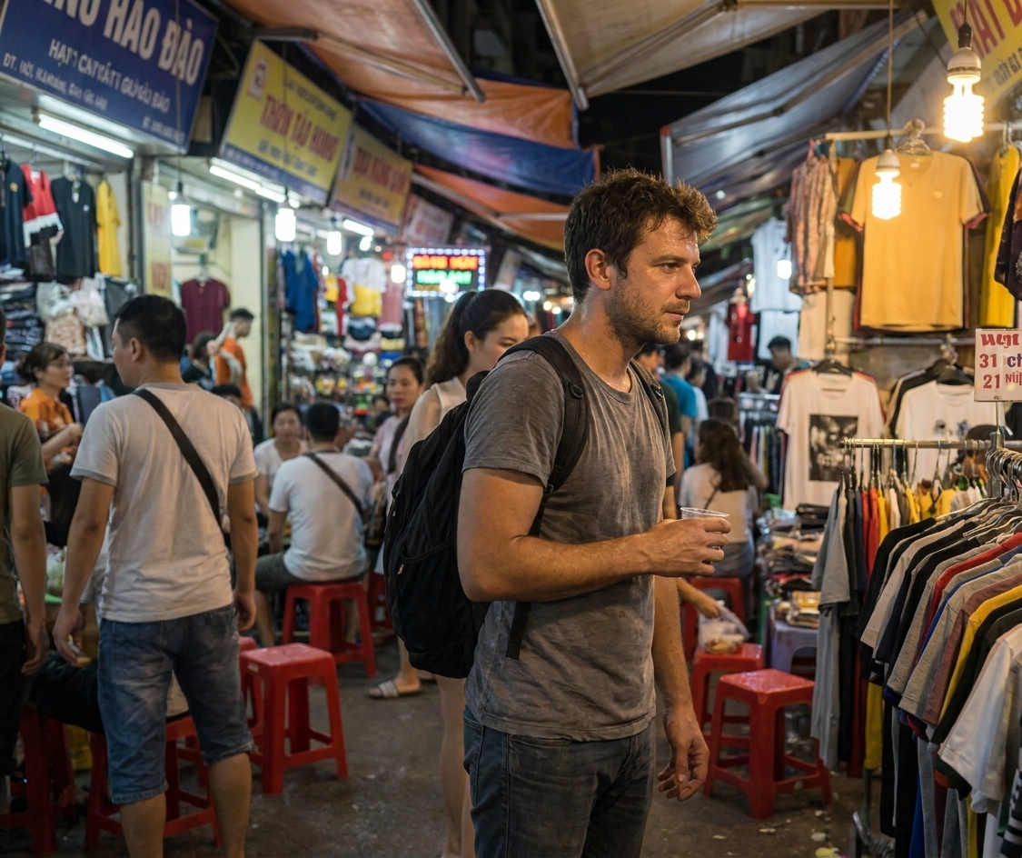 weekend night market: the one everyone does hanoi — vietnam unlock