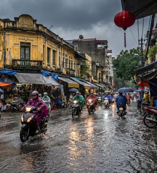 Hanoi in the Rain: Survival Guide from Someone Who Stayed