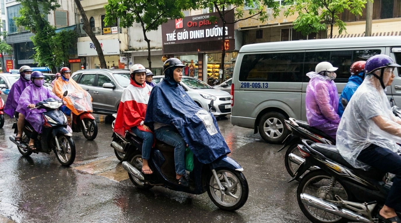 what hanoi rainy season actually feels like hanoi — vietnam unlock