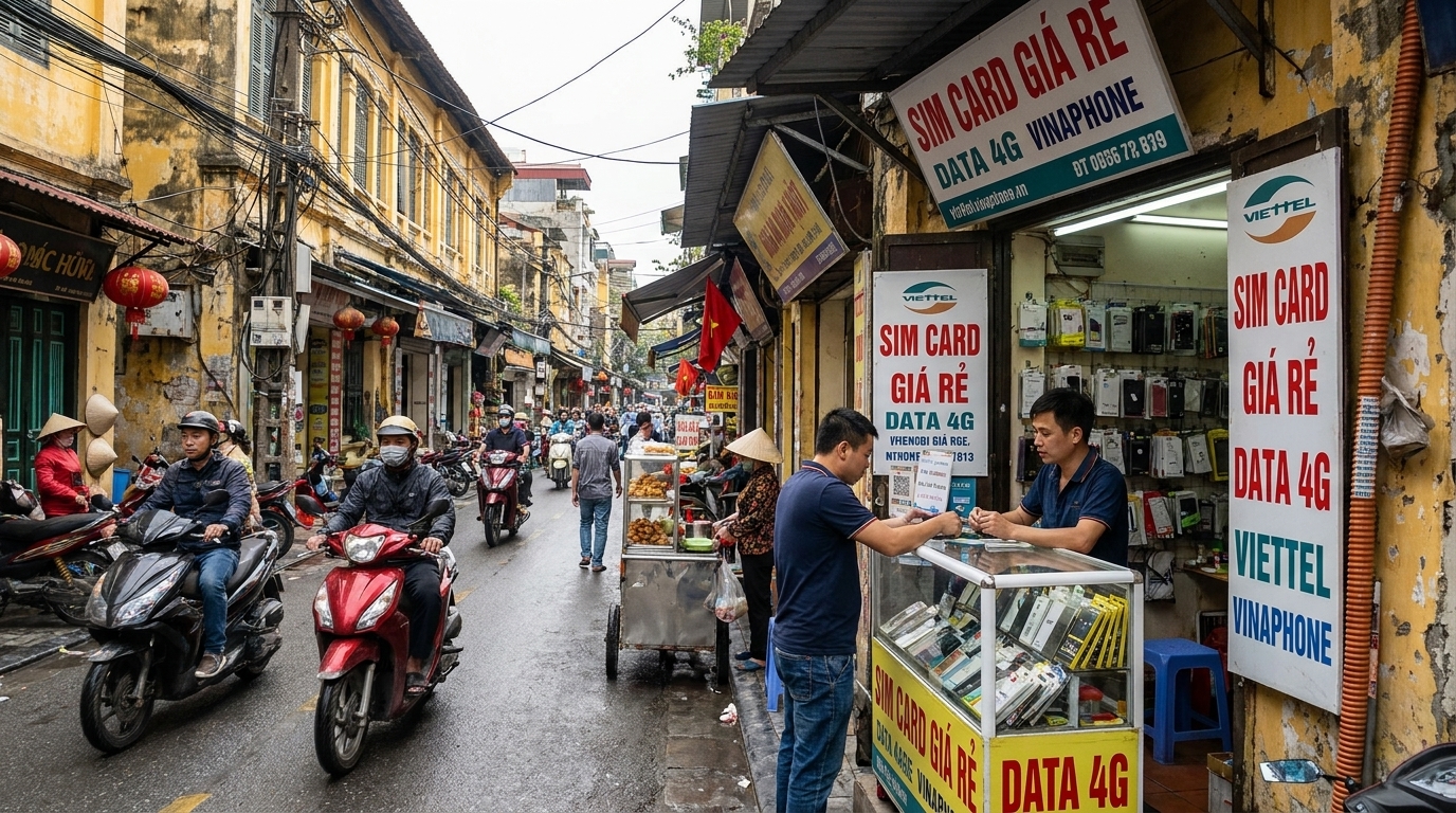 Cheapest Hanoi SIM Cards for US Travelers 2026