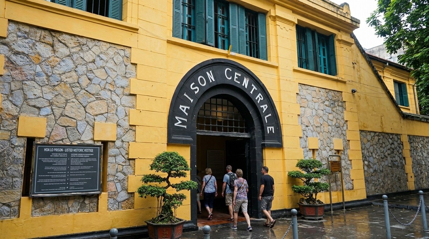 Hoa Lo Prison Maison Centrale Hanoi — Vietnam Unlock
