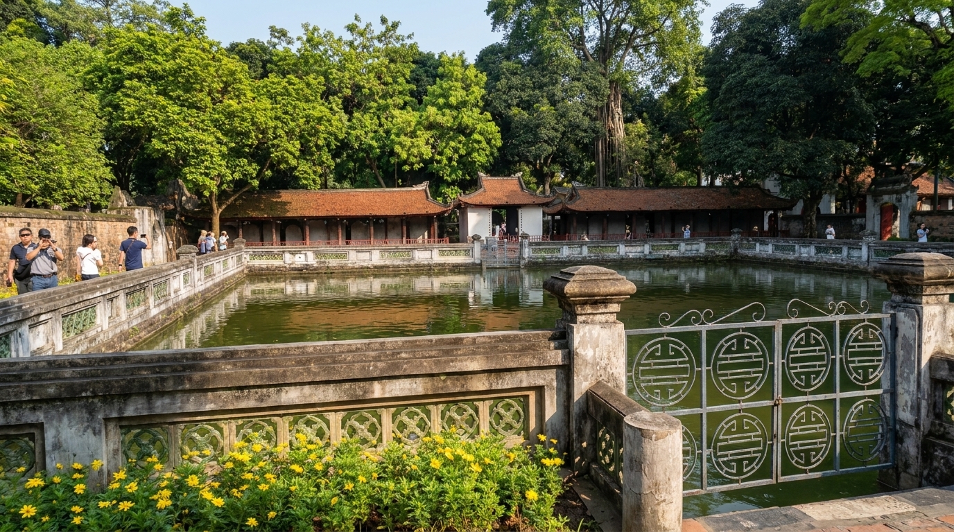 Hanoi Temple of Literature Van Mieu — Vietnam Unlock