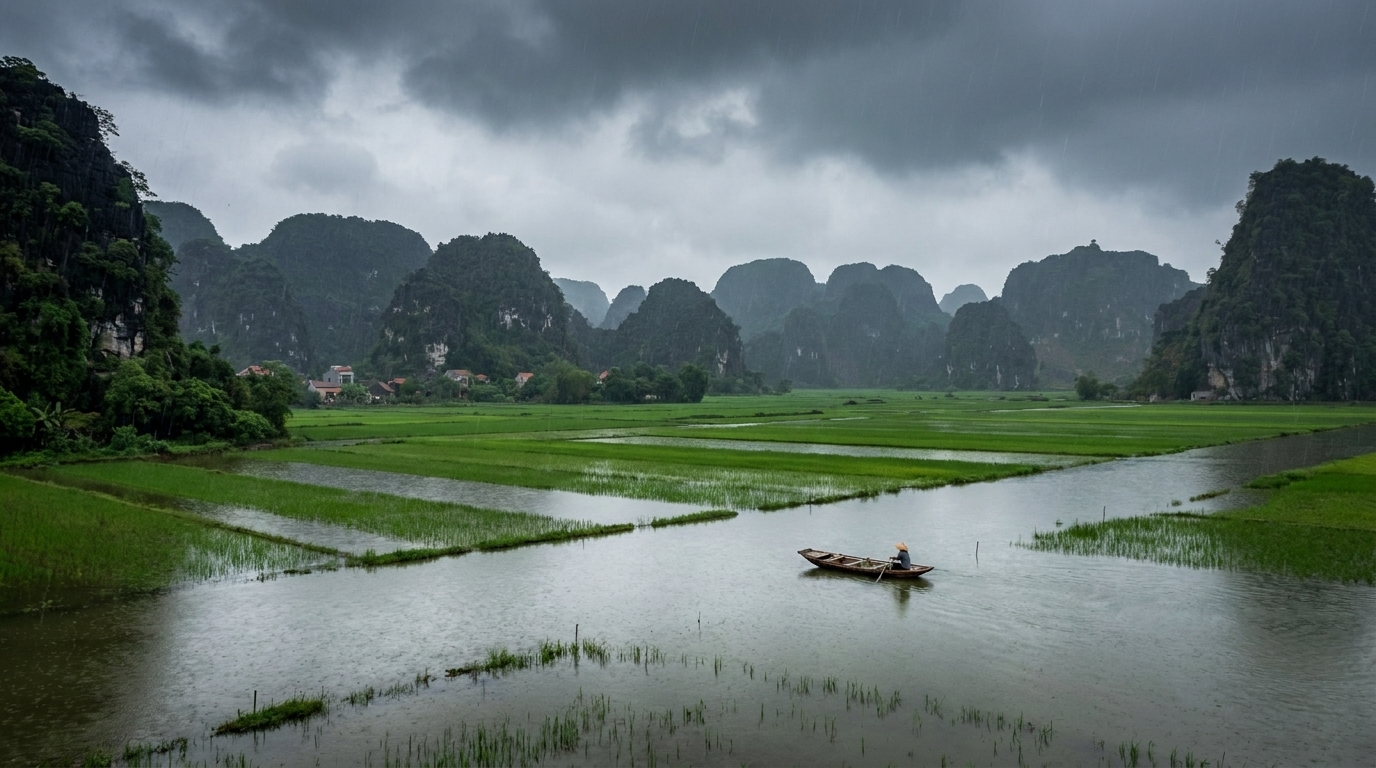 rain season (july–september): the honest case for going anyway ninh binh — vietnam unlock