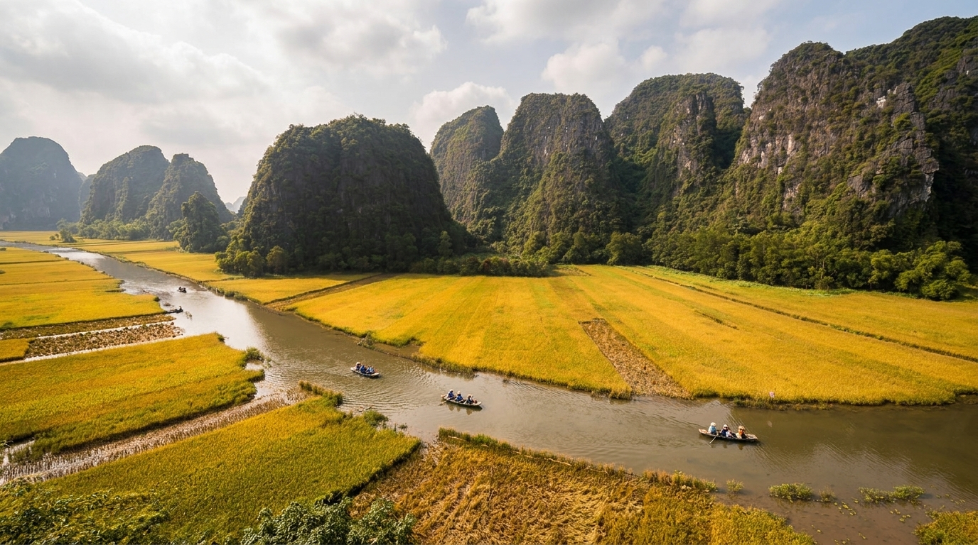 autumn (october–november): the best season most travelers skip ninh binh — vietnam unlock