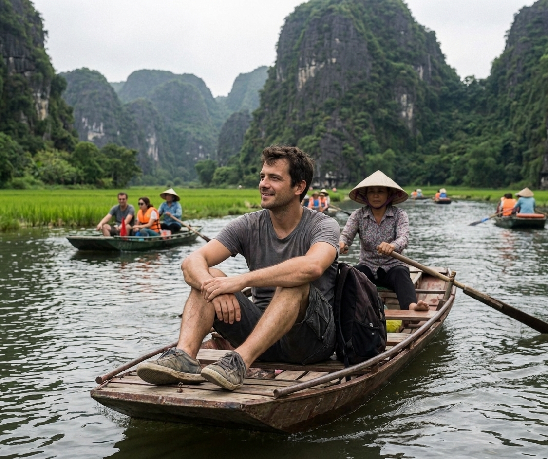 tam coc: the iconic rice field boat ride ninh binh — vietnam unlock