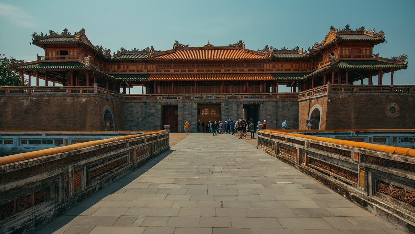 Ngọ Môn Gate — the southern entrance to Hue's Imperial Citadel, built in 1833