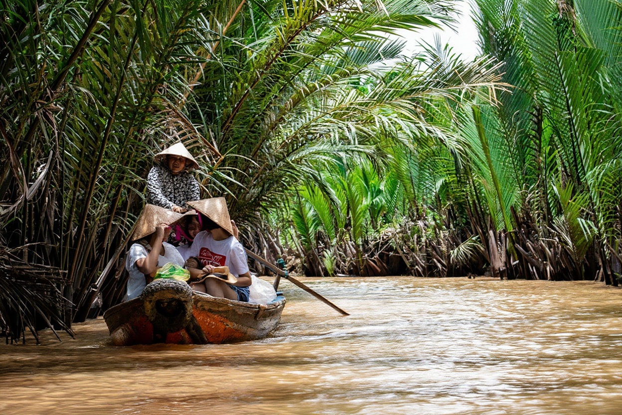 Southern Vietnam circuit options — Con Dao connects easily to Saigon, Phu Quoc, and the Mekong Delta