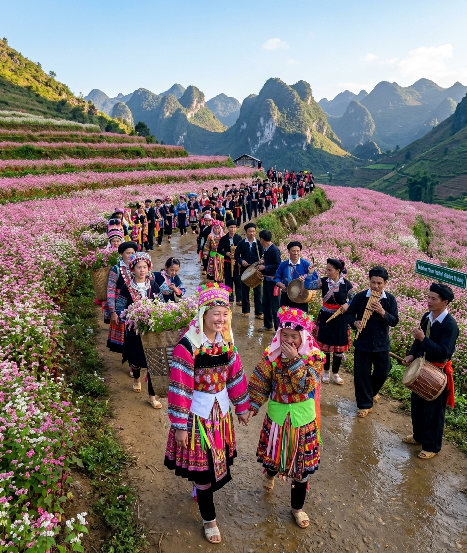what month are the best festival/cultural events? — ha giang, vietnam unlock