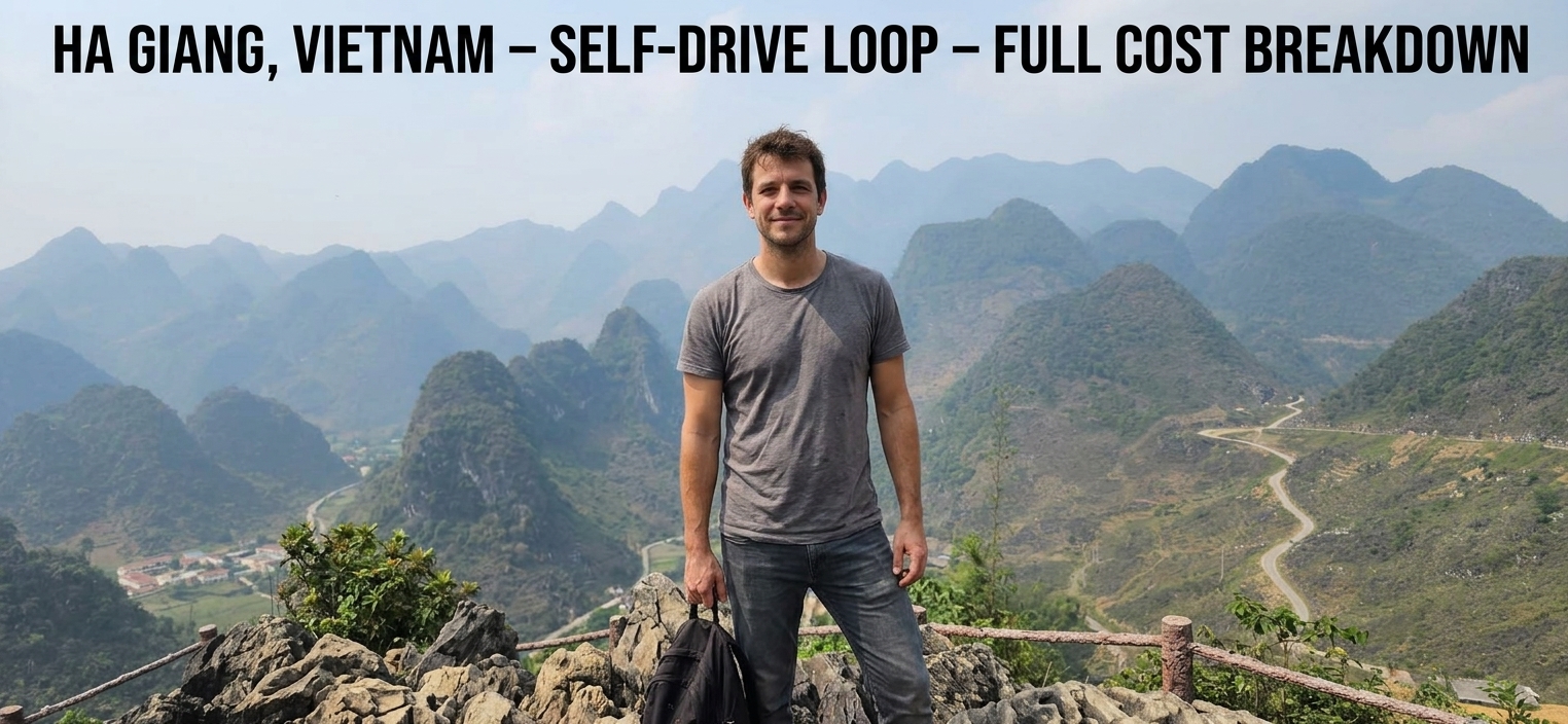 self-drive loop — full cost breakdown — ha giang, vietnam unlock