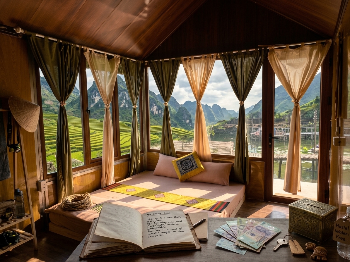 accommodation costs on the loop — ha giang, vietnam unlock