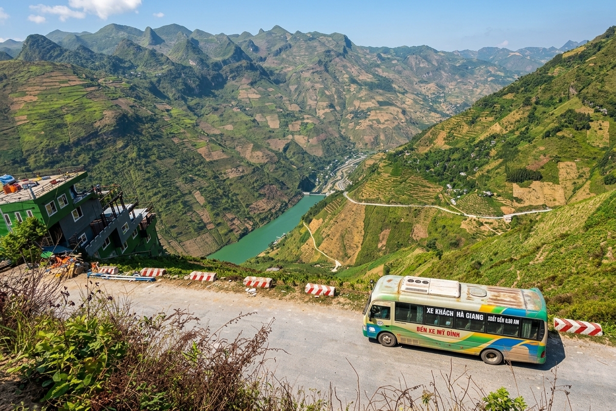 option 2: day bus — if timing works — ha giang, vietnam unlock