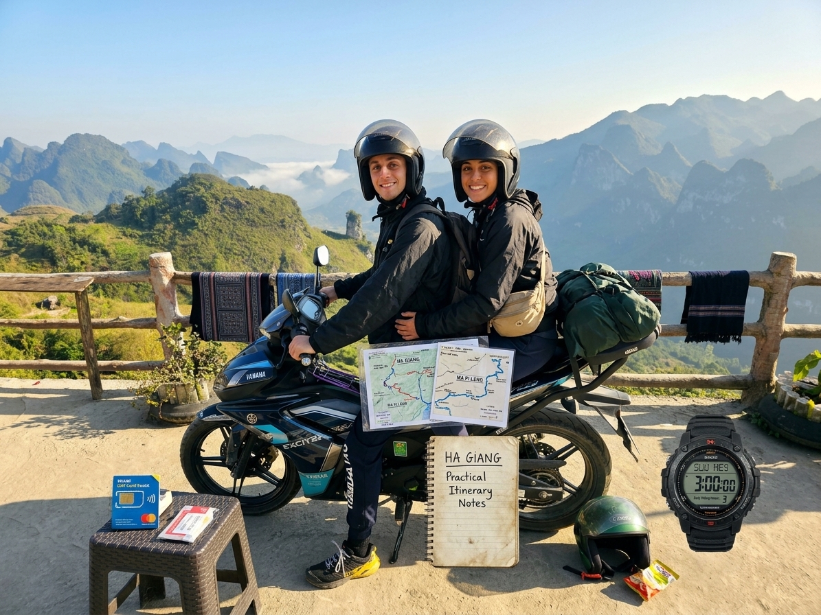 practical itinerary notes — ha giang, vietnam unlock
