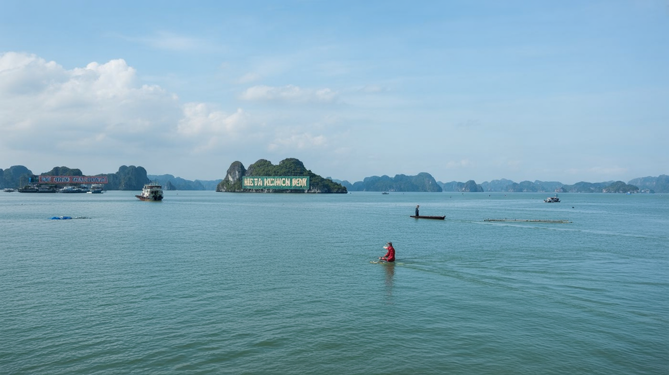 Ha Long Bay in October — the version the photographs show you actually exists in this month