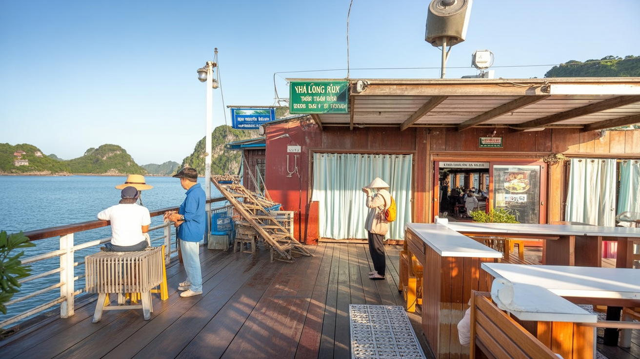 Ha Long Bay deck at dawn — clothing requirements vary more than most guides admit