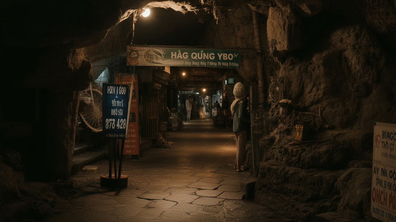 Hospital Cave — three levels of wartime infrastructure inside the mountain