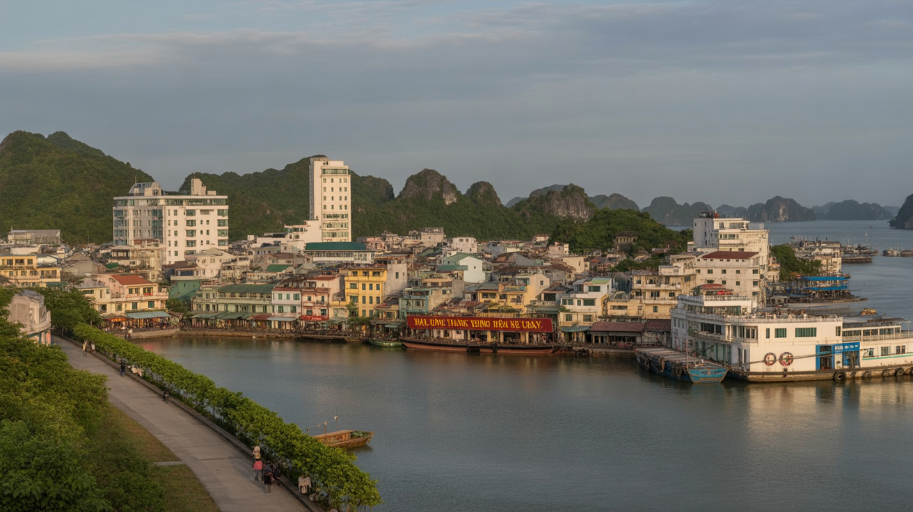 Ha Long city — functional transit hub, not a destination in its own right
