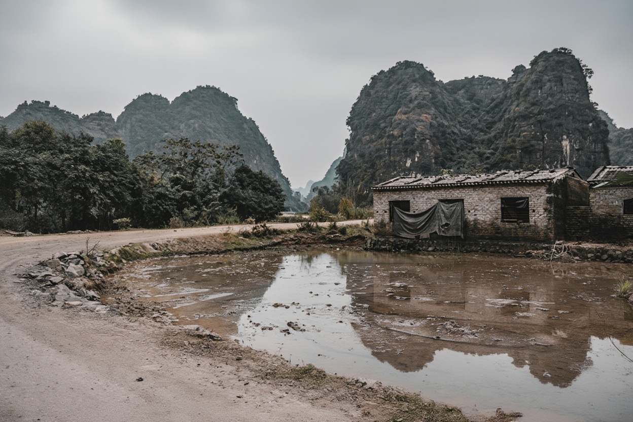 Highway 6 past Hoa Binh — the road to Mai Chau is the trip's first reward