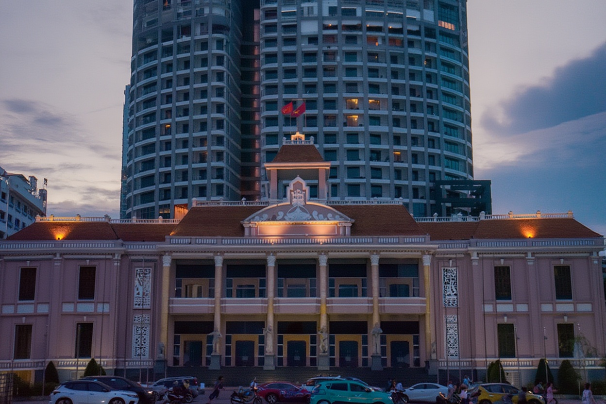 Nha Trang's beachfront promenade — great views if you book carefully