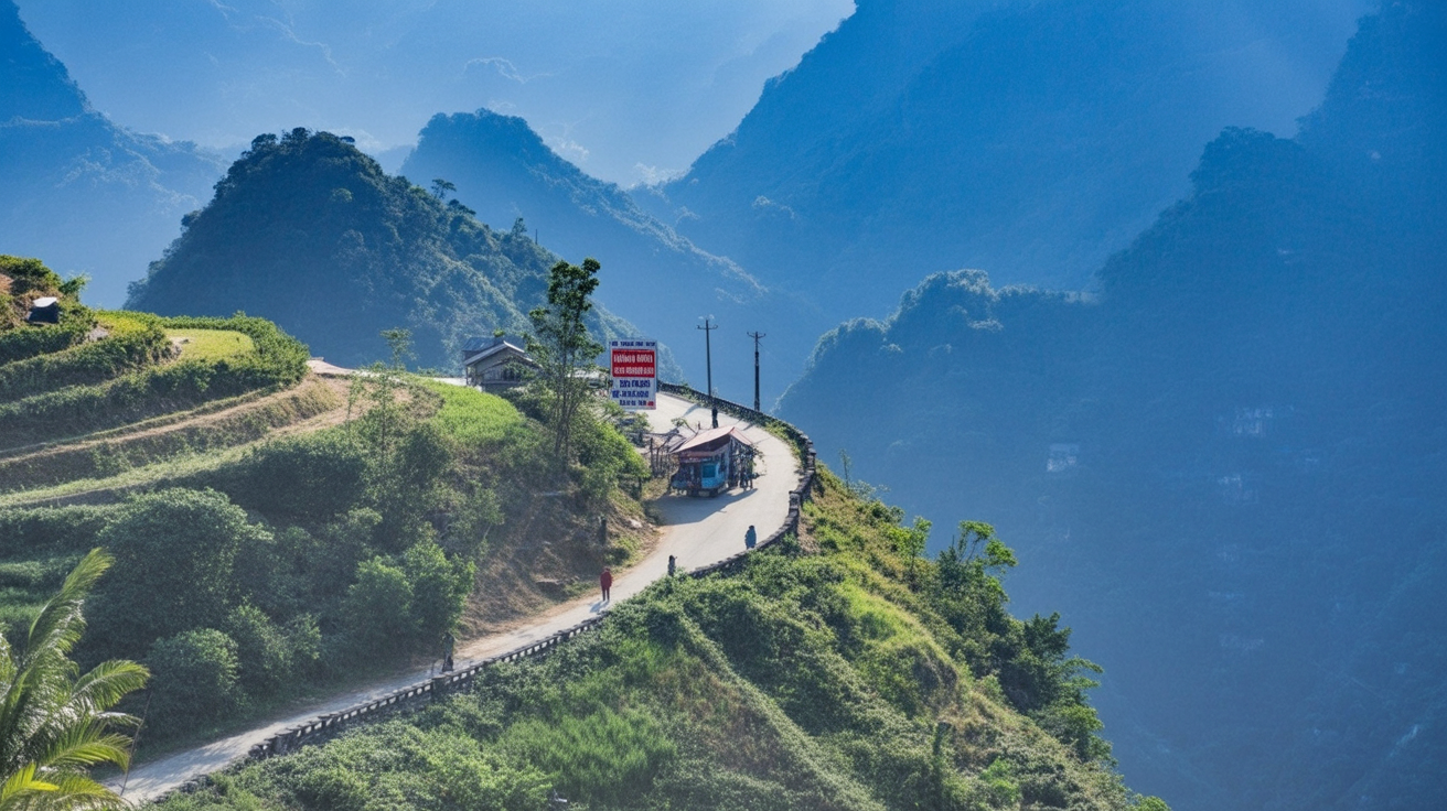 Ma Pi Leng Pass — 25km of road that justifies the entire 350km loop