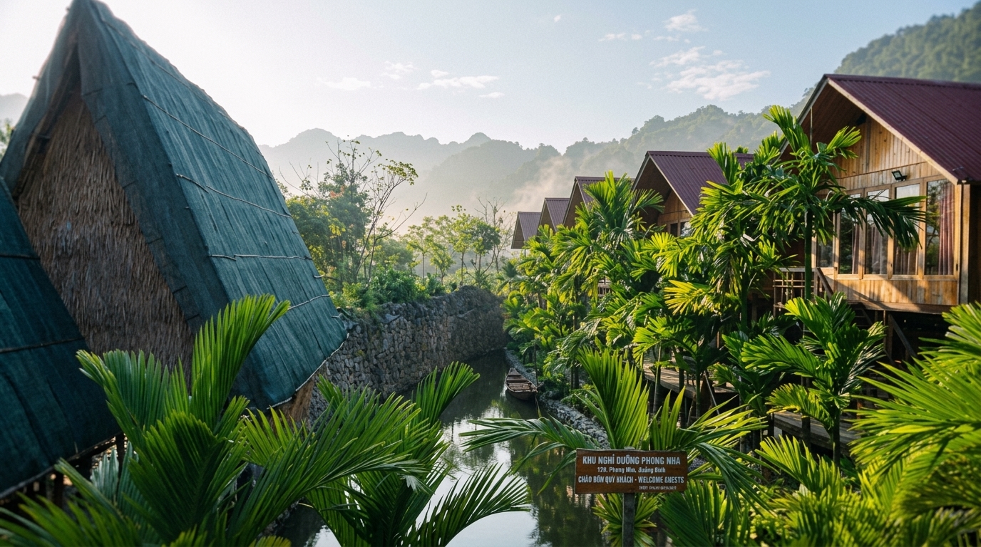 where to stay phong nha village — vietnam unlock