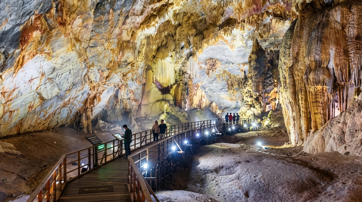 paradise cave (thiên đường cave) — the best cave you can actually enter phong nha — vietnam unlock