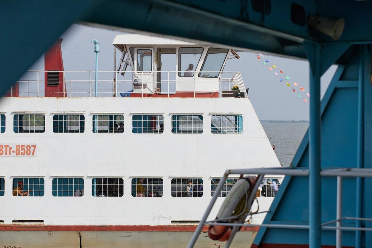 The Ha Tien to Phu Quoc ferry — 1 hour crossing on calm days across the Gulf of Thailand