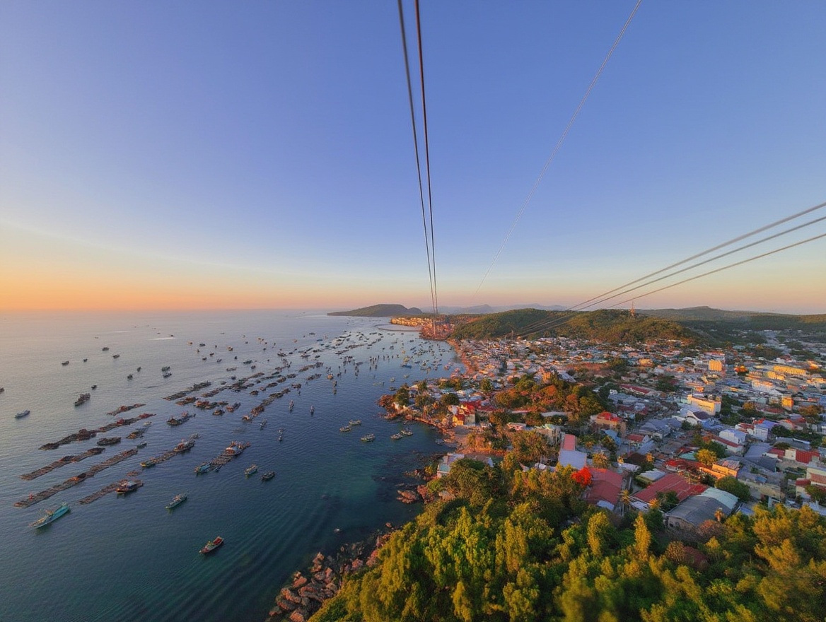 Phu Quoc sits in the Gulf of Thailand, 50km off the Ha Tien coast and 200km from Saigon