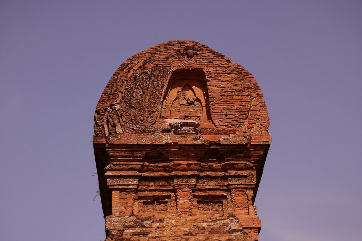 Thap Doi — a pair of 12th-century towers surrounded by Quy Nhon's low-rise skyline