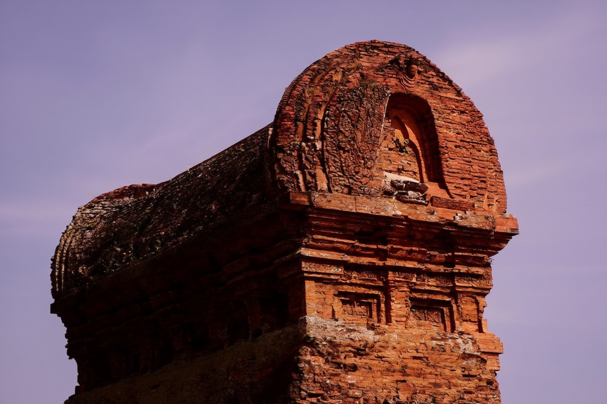 Thap Doi — a thousand-year-old pair of Cham towers in the middle of the city