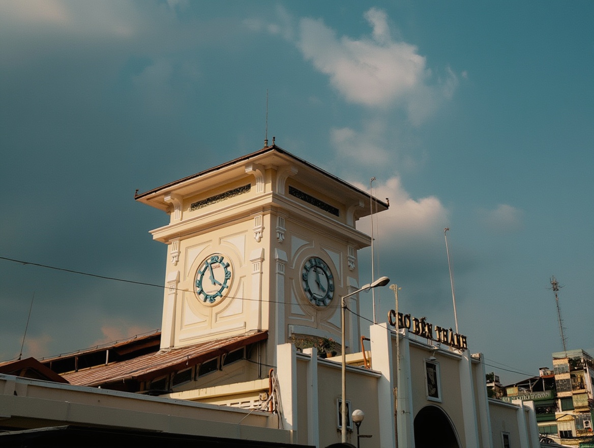 Ben Thanh Market — iconic facade, tourist-trap interior