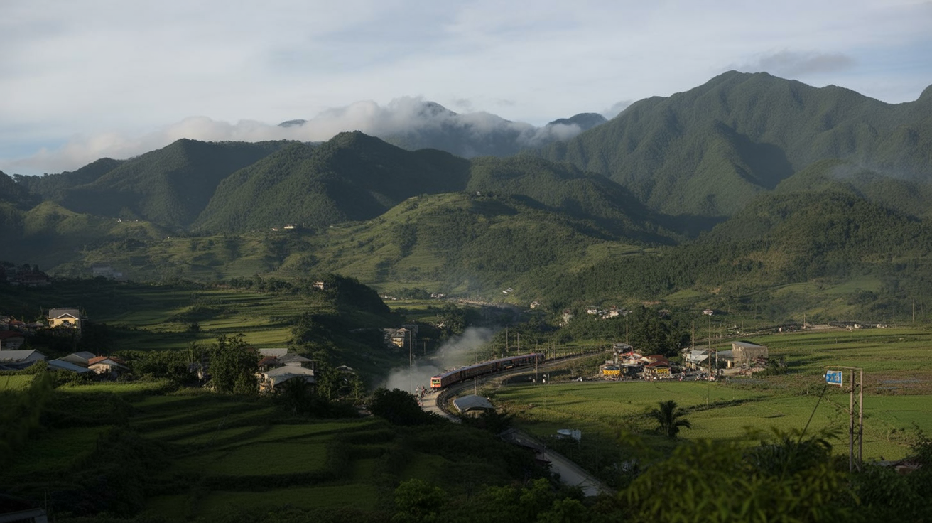 The Hanoi–Lao Cai night train — the valley views at dawn are the pay-off
