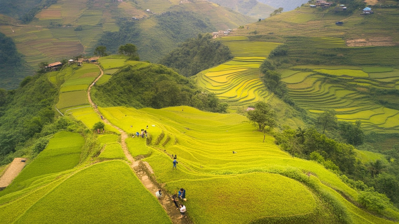 Y Linh Ho village — 3km from Ta Van, almost nobody goes there