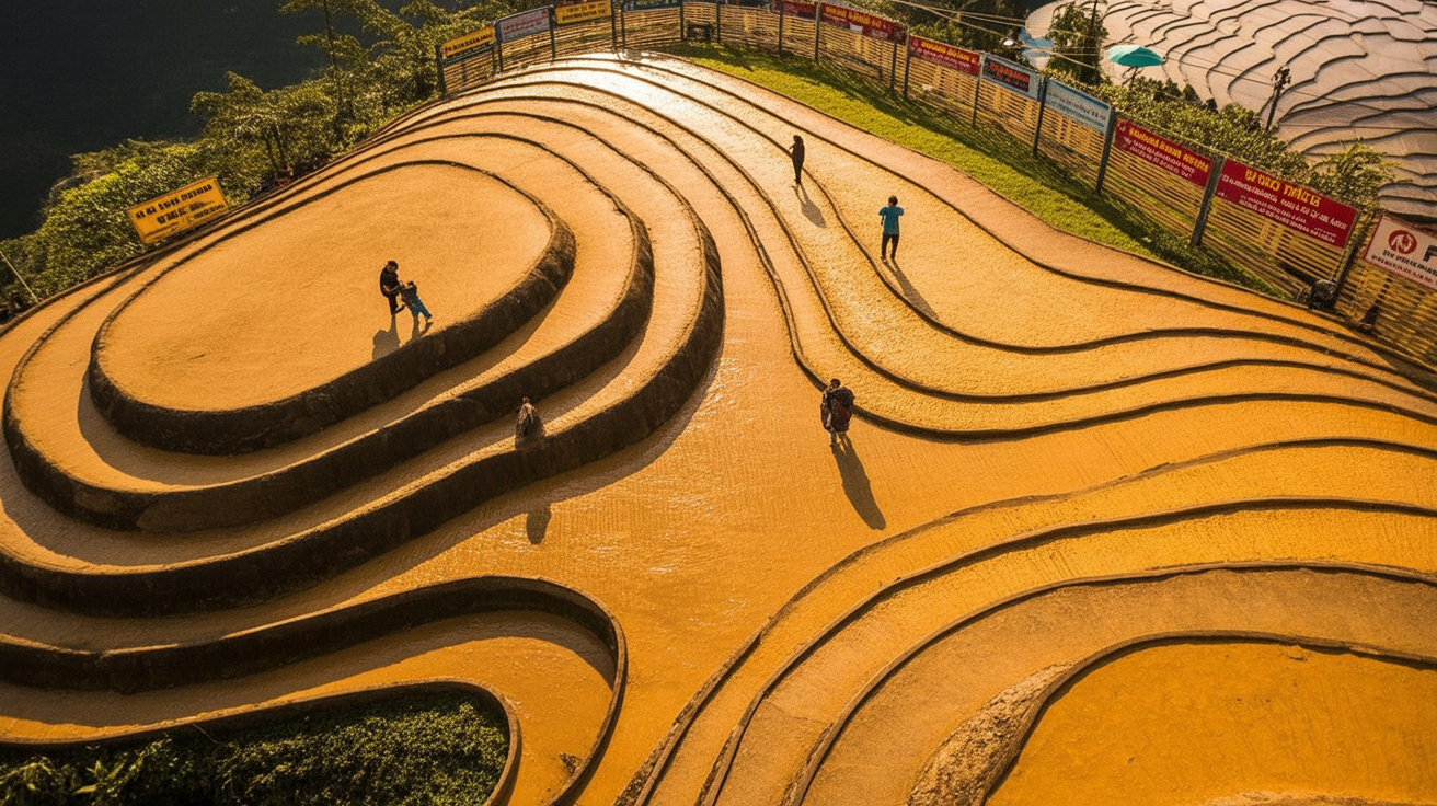 Mù Cang Chải in October — wider, wilder, less infrastructure than Sapa