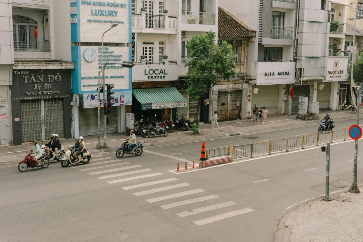 HCMC afternoon rain — heavy but short, usually done within an hour