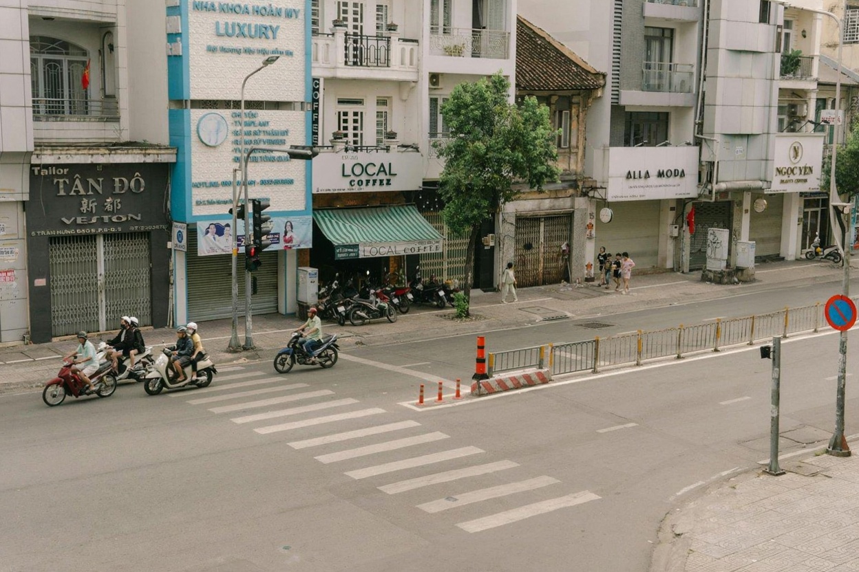 HCMC afternoon rain — heavy but short, usually done within an hour