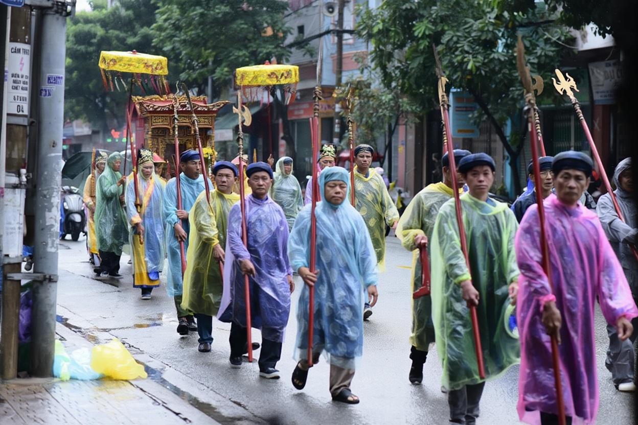 August packing in Vietnam — light, waterproof, and nothing that can't get wet