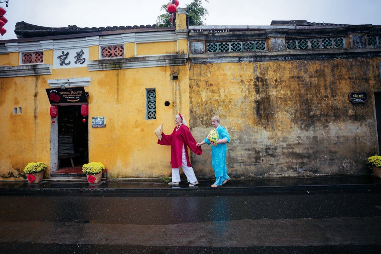 Hoi An's Ancient Town in July — busy every evening, still worth arriving at dusk