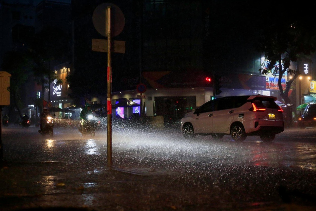 November in Vietnam — three separate weather stories happening simultaneously