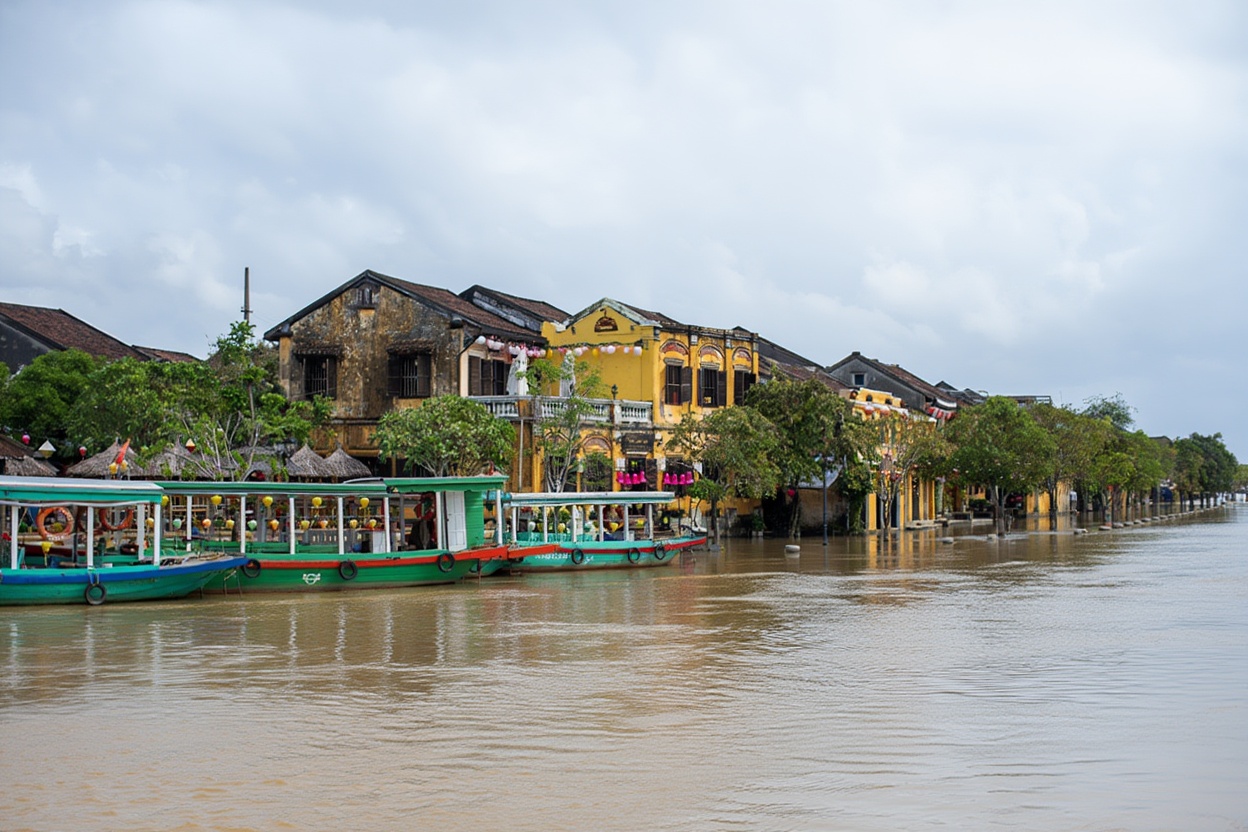 Hoi An in October — the lanterns still glow, but bring waterproof sandals