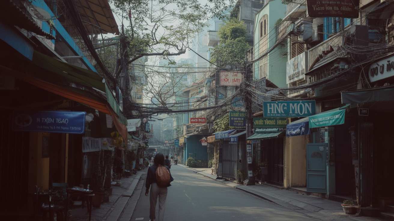 Hanoi Old Quarter on a weekday morning — give it more than three nights