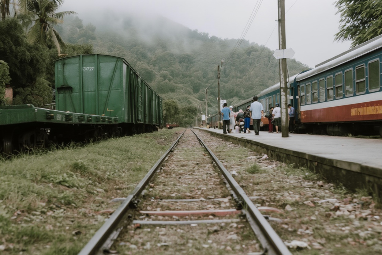 The classic north-to-south route — one direction, no doubling back