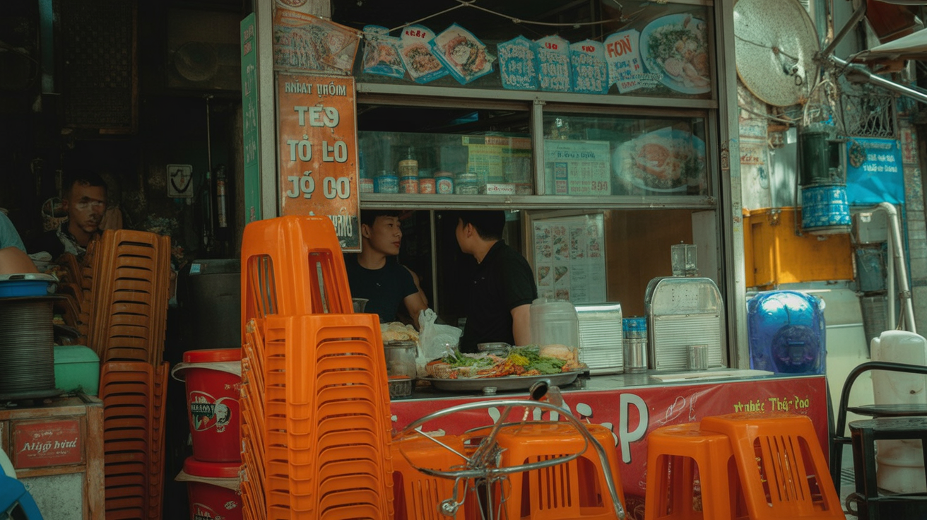 50,000 VND (~$2) breakfast — this is where your daily food budget goes