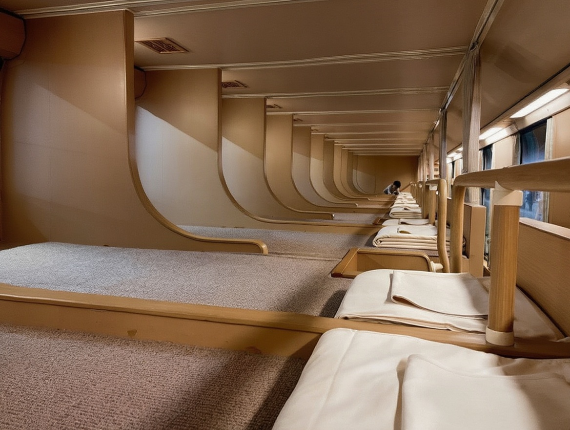 Soft berth 4-person cabin — the sweet spot for overnight legs